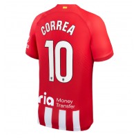 Atletico Madrid Angel Correa #10 Hemmatröja 2023-24 Korta ärmar